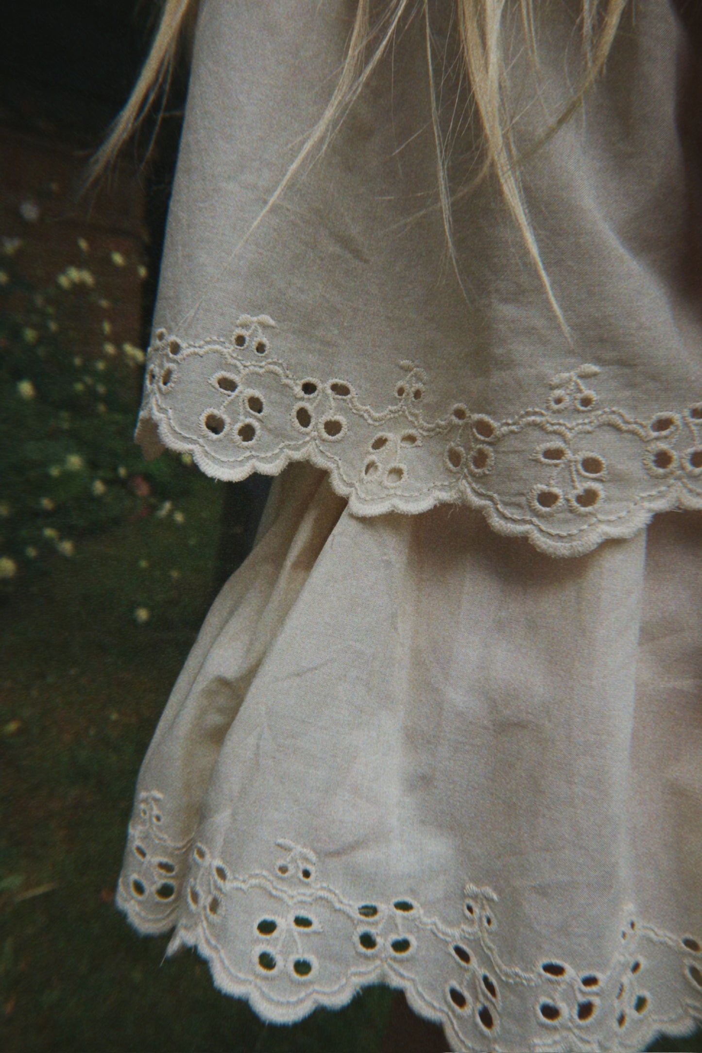 [Konges slojd]Posey Top- Antique White