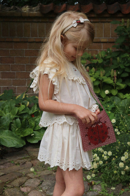 [Konges slojd]Posey Top- Antique White