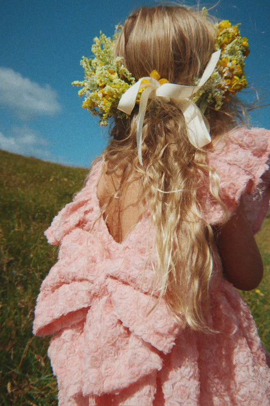 [Konges slojd]Ally Flower Dress - Veiled Rose