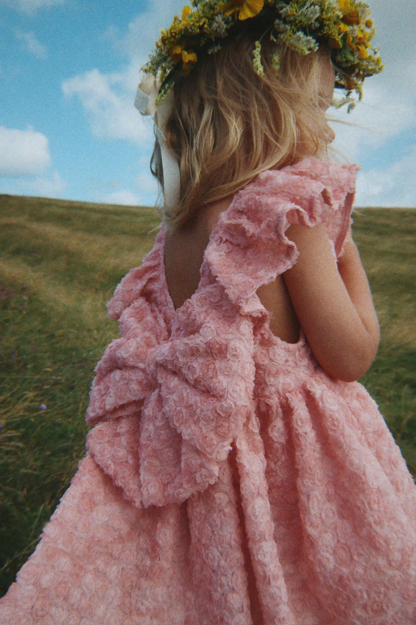 [Konges slojd]Ally Flower Dress - Veiled Rose