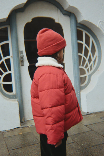 [Konges slojd]Alpi Collar Jacket - Cardinal