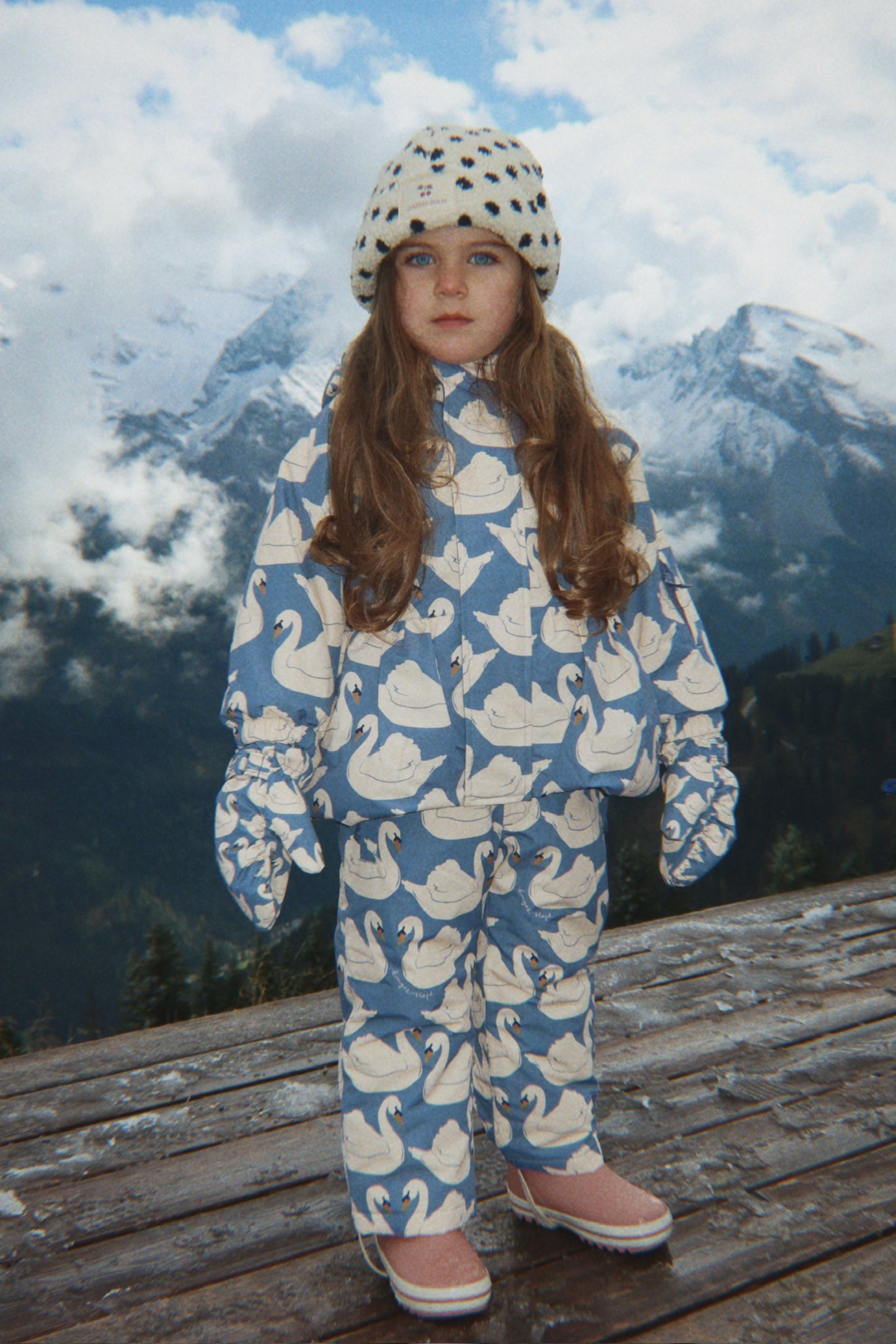 [Konges slojd] Mismou Snow Pants -Swan