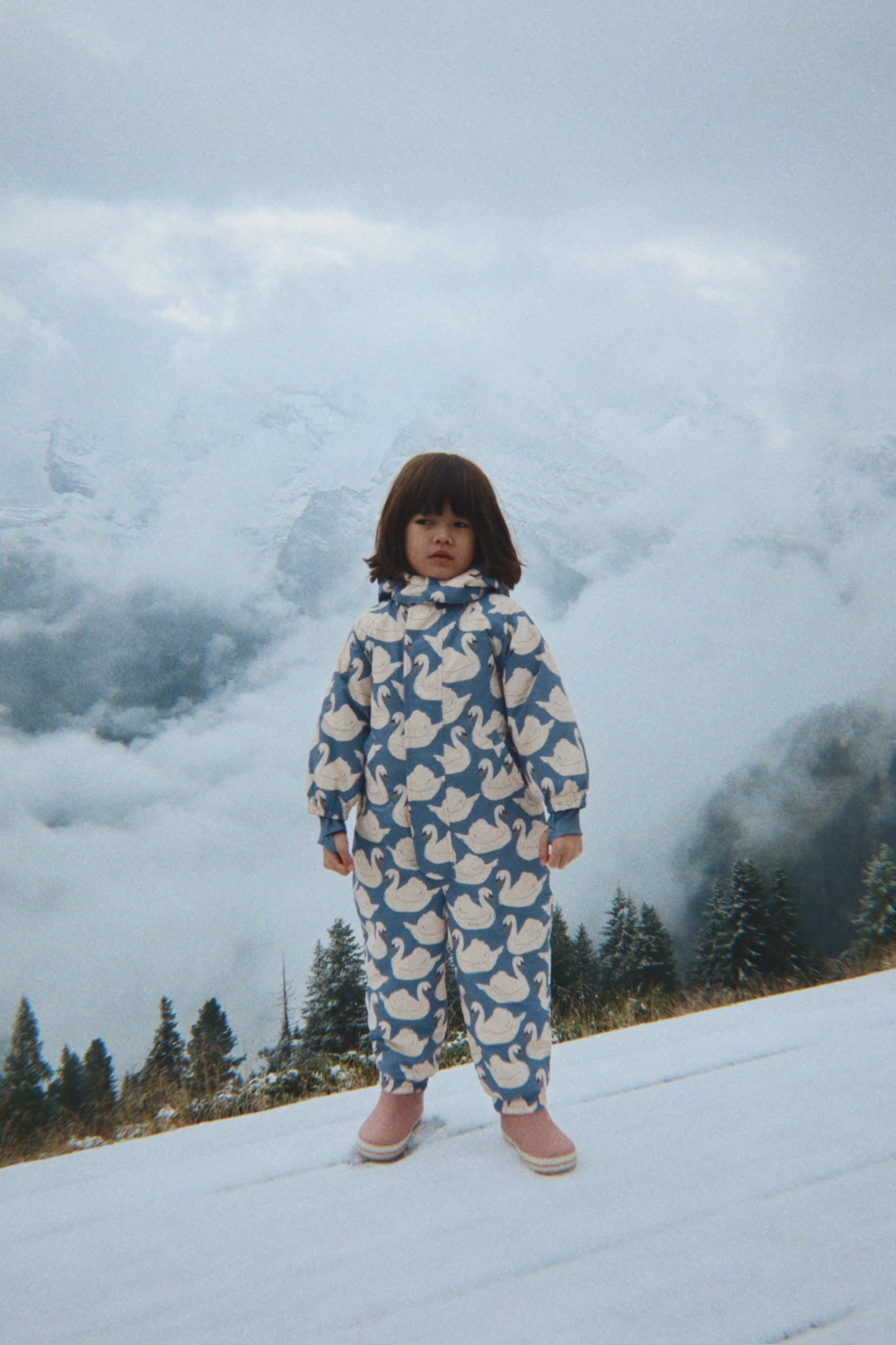 [Konges slojd] Nohr Snowsuit Print - Swan