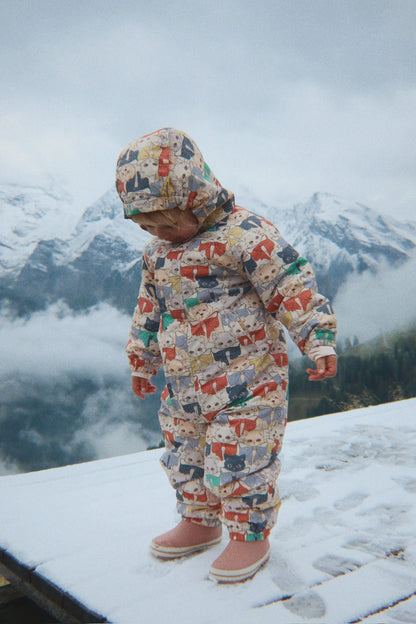 [Konges slojd] Nohr Snowsuit Print - Like Cats And Dogs