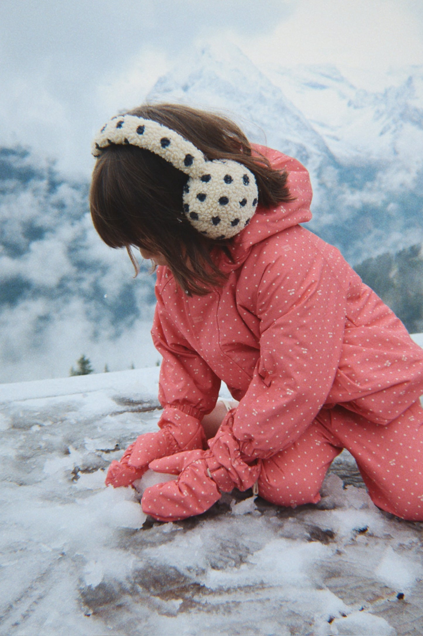 [Konges slojd]Jody Teddy Earmuffs GRS - Dot Lumiere