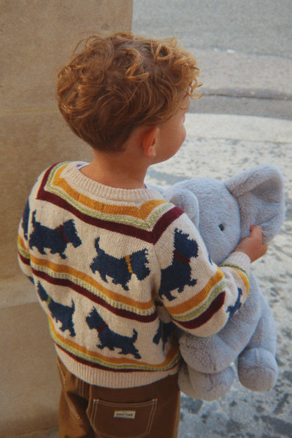 [Konges slojd]Belou Knit Sweater - Piccolo Scottie