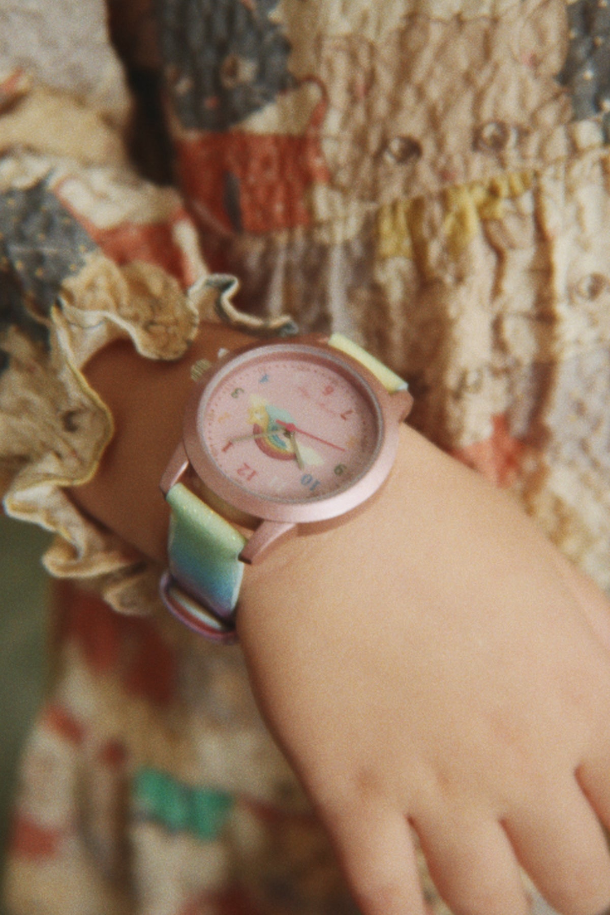 [Konges slojd]Kids Watch Rainbow - Rainbow Glitter