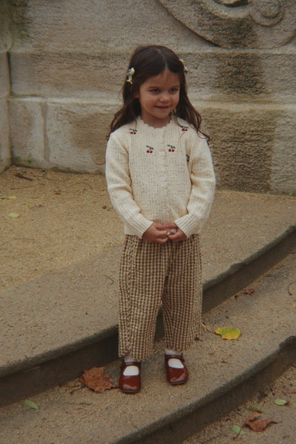 [Konges slojd]Cocolo Cardigan - Buttercream