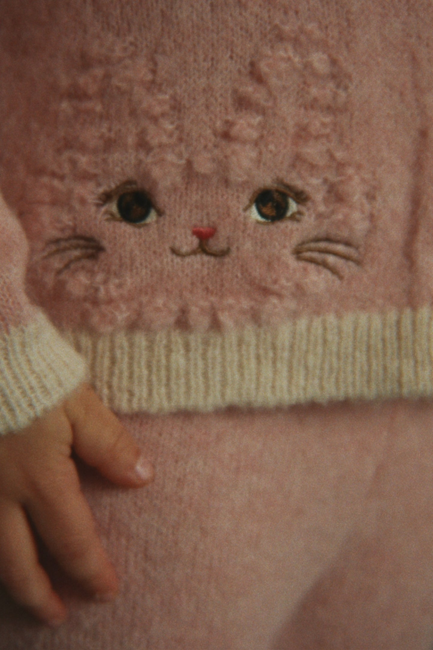 [Konges slojd]Kitty Cardigan - Silver Pink