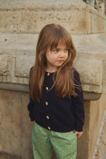 [Konges slojd]Cattie Cardigan - Blue