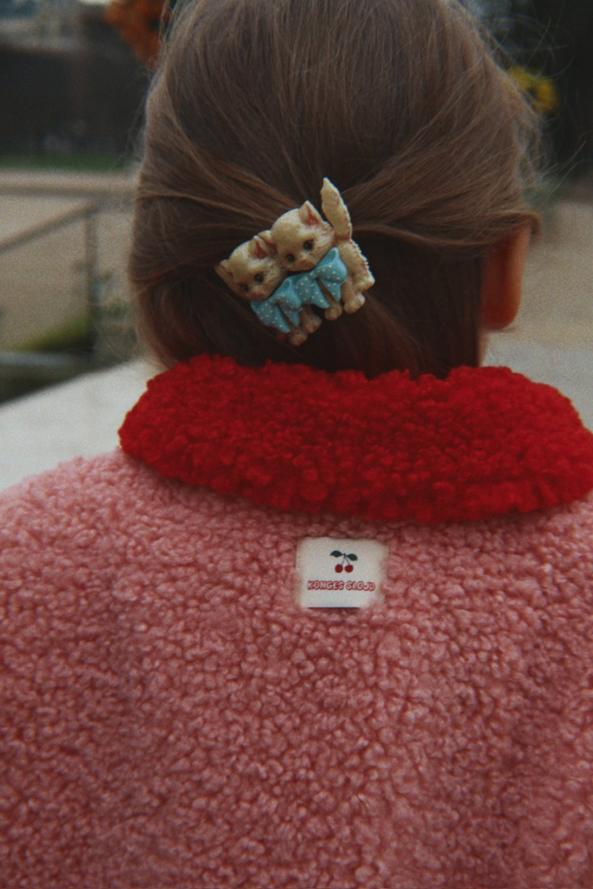 [Konges Slojd]Kitty Big Hair Clip - Kitty