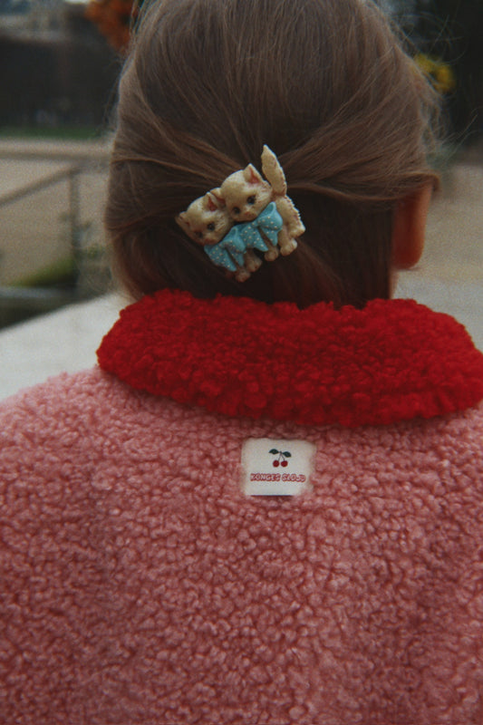 [Konges Slojd]Kitty Big Hair Clip - Kitty