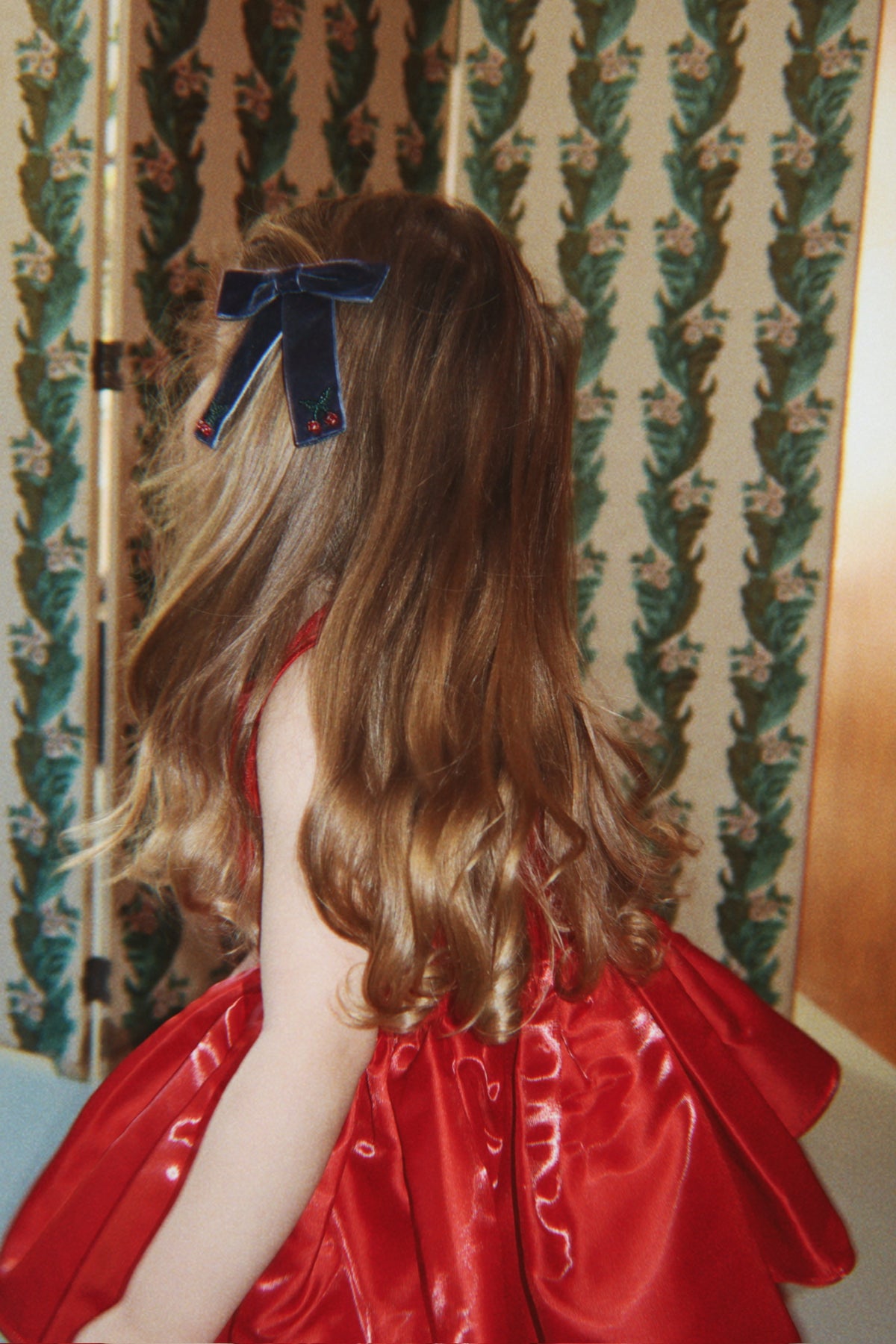 [Konges Slojd]2Pack Juliette Bow Hair Clip - Navy