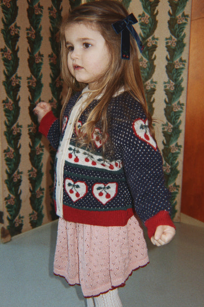 [Konges slojd] Belou Cardigan-Cherry