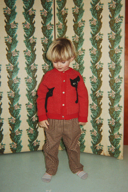 [Konges slojd] Belou Cardigan -Cat Rouge