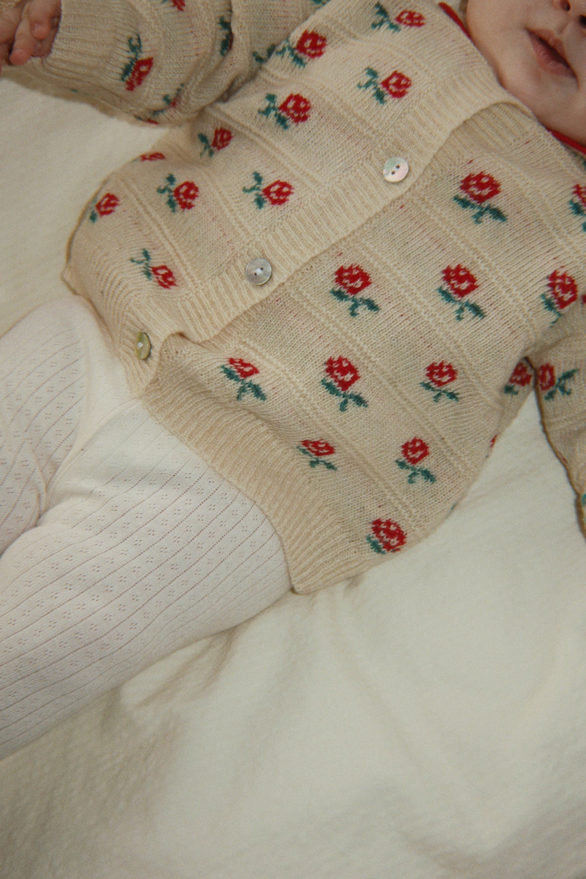 [Konges slojd] Belou Cardigan -Rose Cream