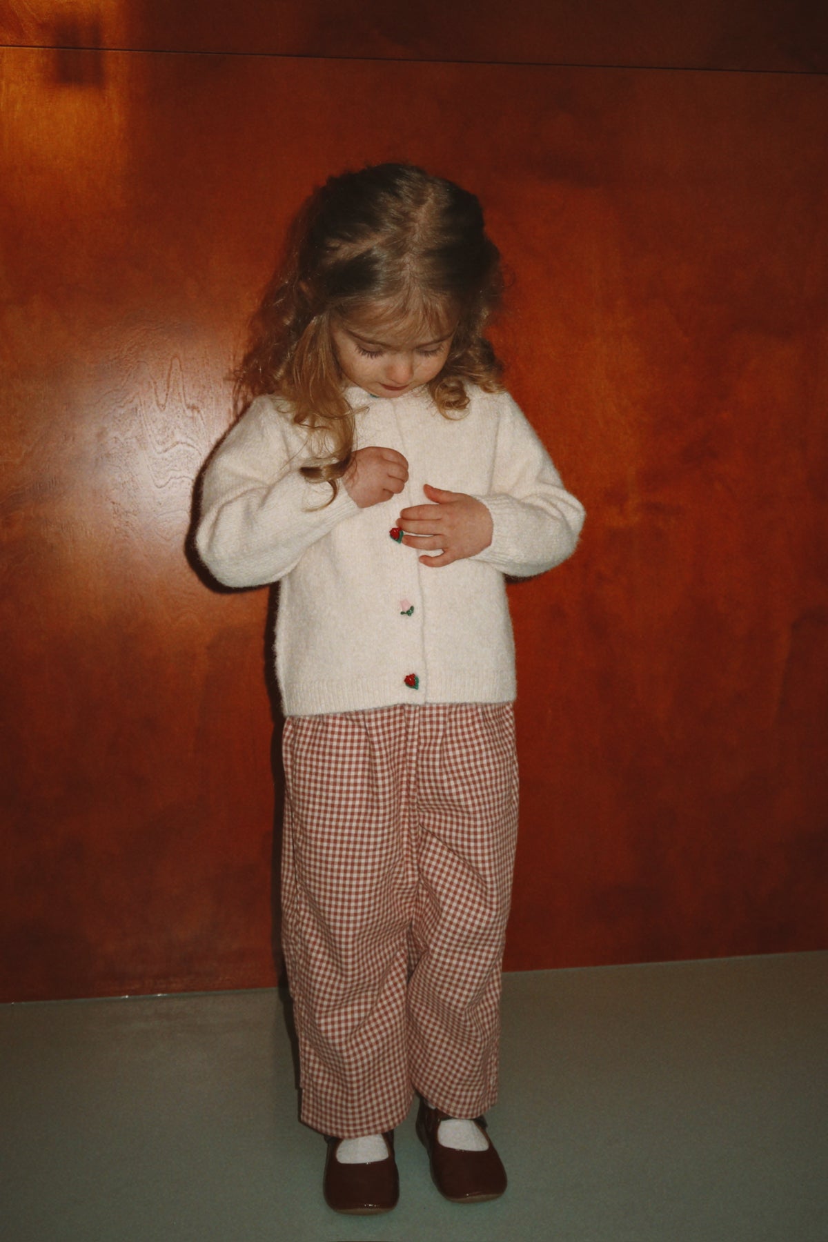 [Konges slojd]Fleuri Cardigan - Buttercream