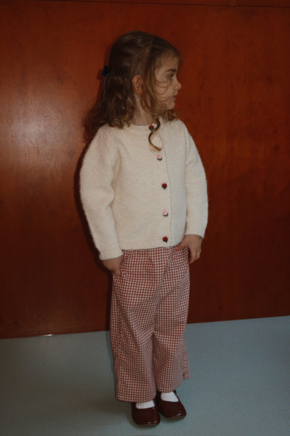 [Konges slojd]Fleuri Cardigan - Buttercream