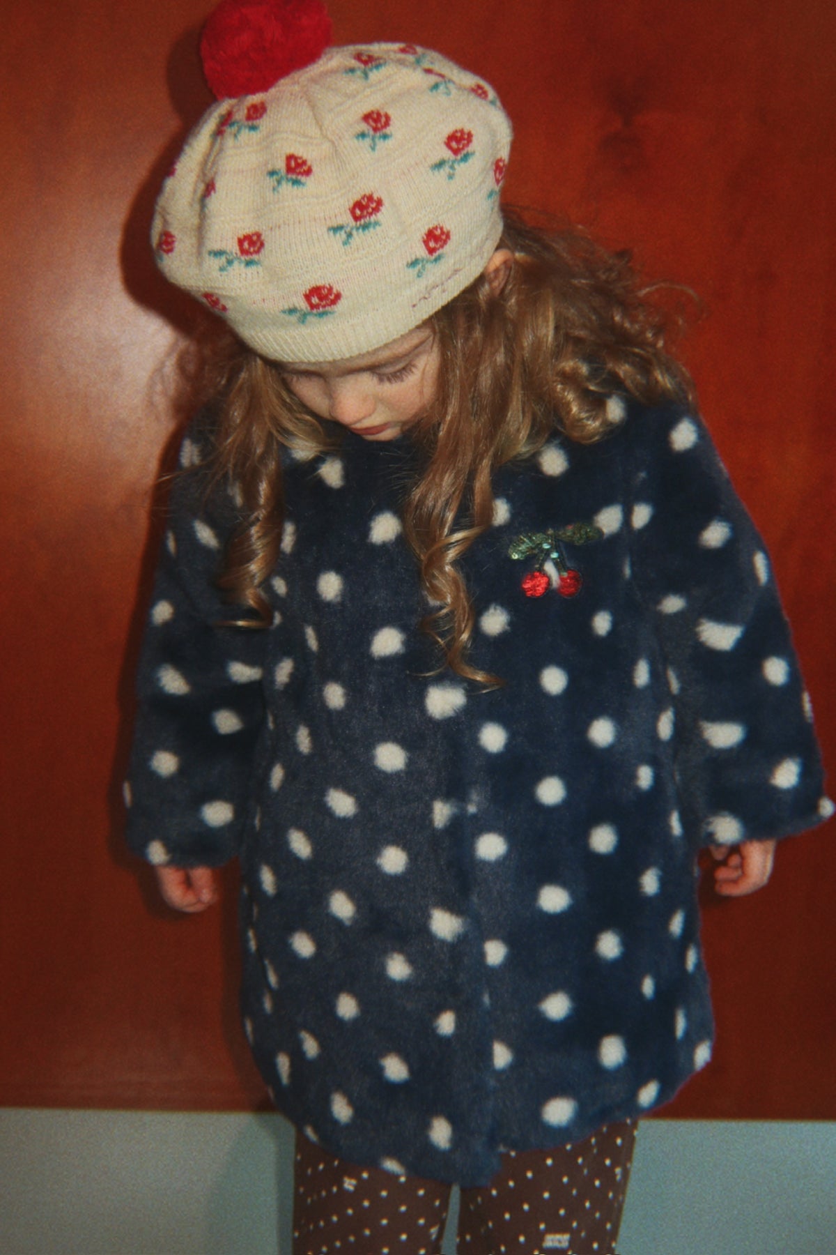 [Konges slojd]Fuzzie Coat GRS - Dont Nuit