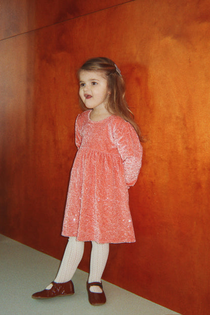 [Konges slojd] Gia Sparkle Dress - Lantana