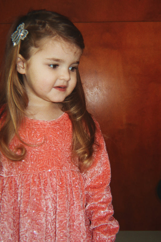 [Konges slojd] Gia Sparkle Dress - Lantana