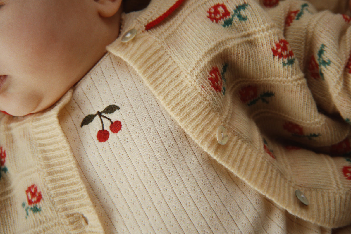 [Konges slojd] Belou Cardigan -Rose Cream