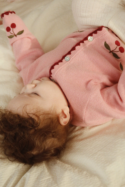 [Konges slojd]Collette Cardigan - Pale Blush