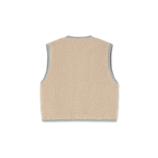 [Tinycottons]Xmas Sherpa Vest - Light Cream