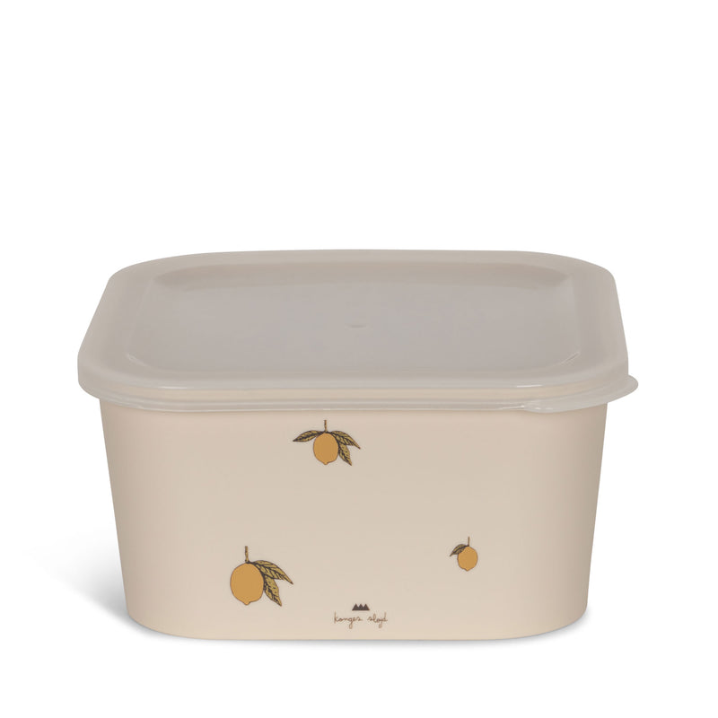 [Konges slojd] Food Container Set -Lemon