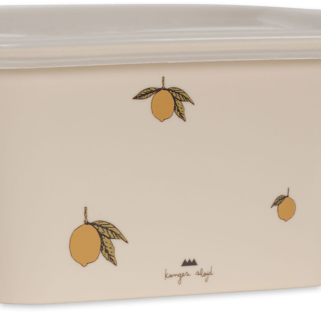 [Konges slojd] Food Container Set -Lemon