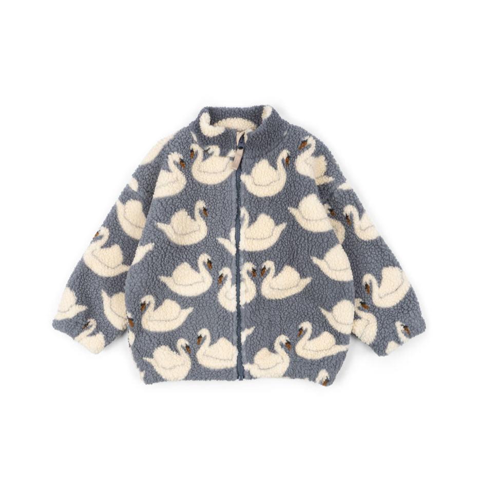 [Konges slojd] Jody Teddy Jacket GRS - Swan