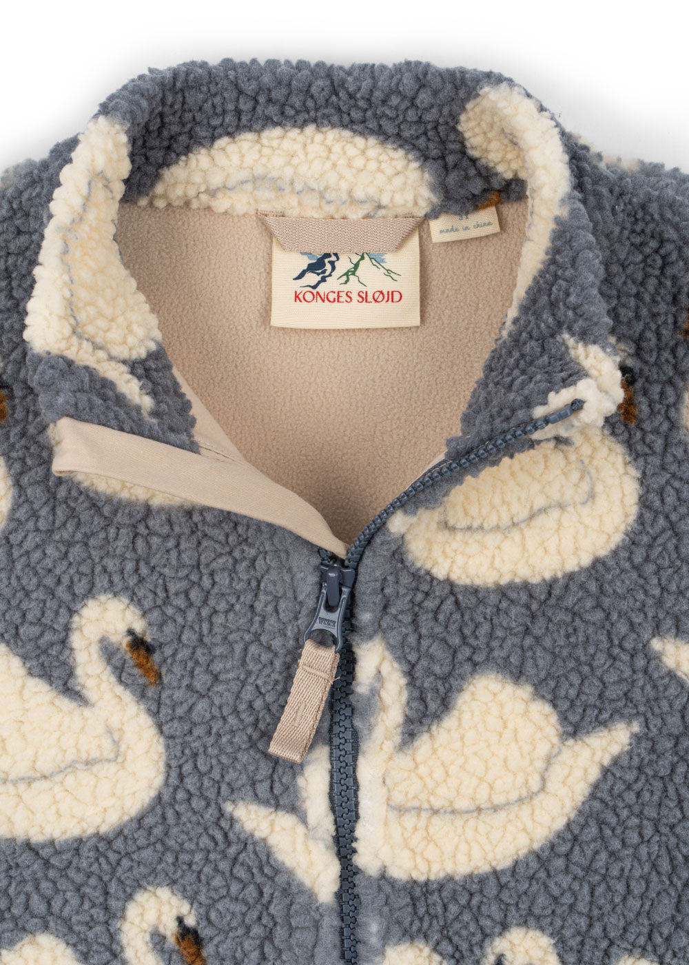 [Konges slojd] Jody Teddy Jacket GRS - Swan