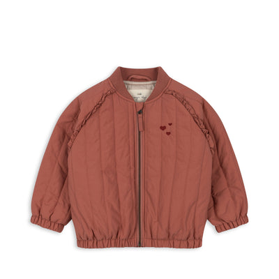 [Konges slojd] Juno Frill Bomber Jacket - Canyon Rose