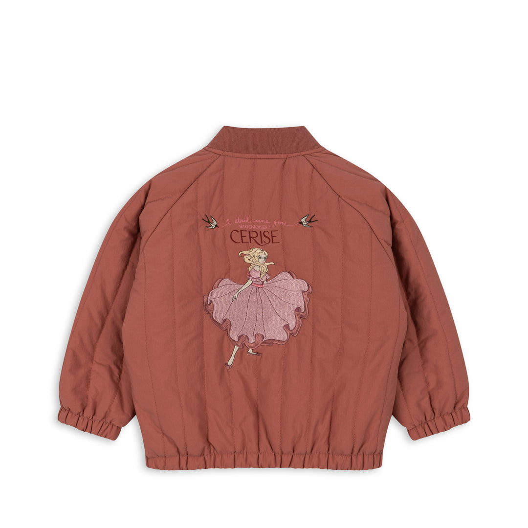 [Konges slojd] Juno Frill Bomber Jacket - Canyon Rose