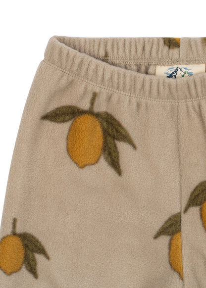 [Konges slojd] Tavi Fleece Pants GRS - Mon Grand Citron