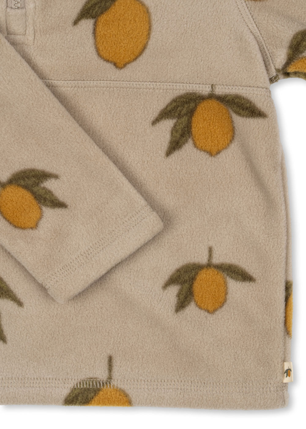 [Konges slojd] Tavi Fleece Sweatshirt GRS - Mon Grand Citron