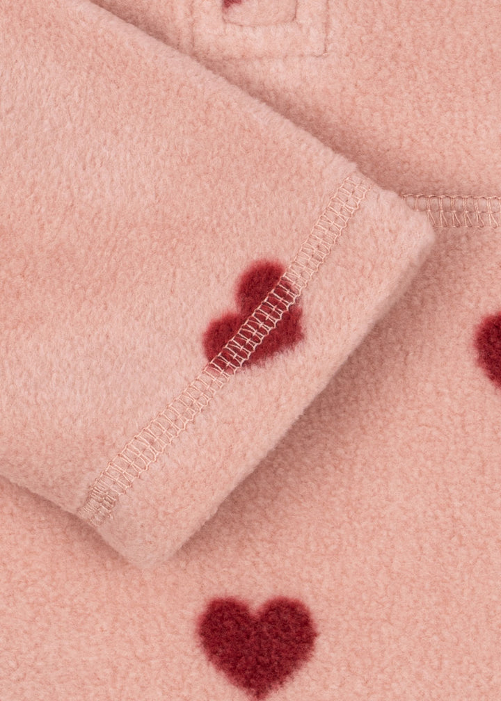 [Konges slojd] Tavi Fleece Sweatshirt GRS - Coeur Mellow