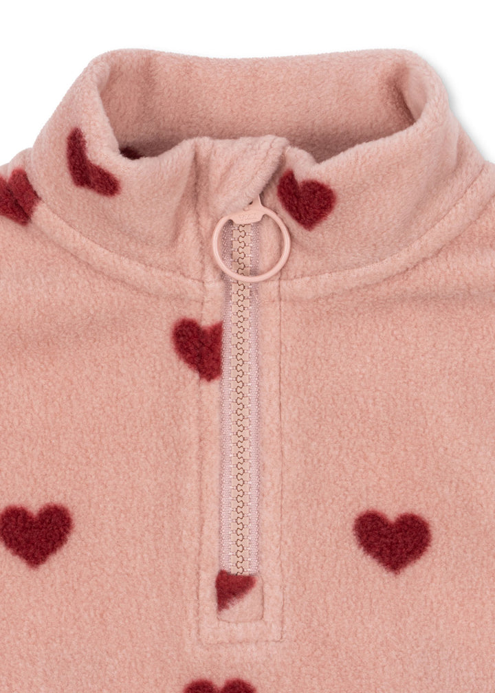 [Konges slojd] Tavi Fleece Sweatshirt GRS - Coeur Mellow