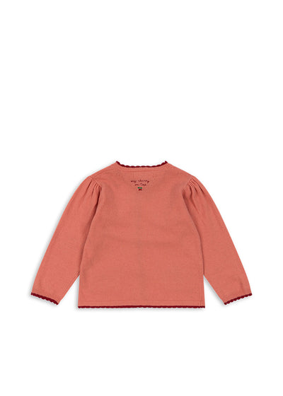 [Konges slojd] Alexa Knit Cardigan - Powder Pink