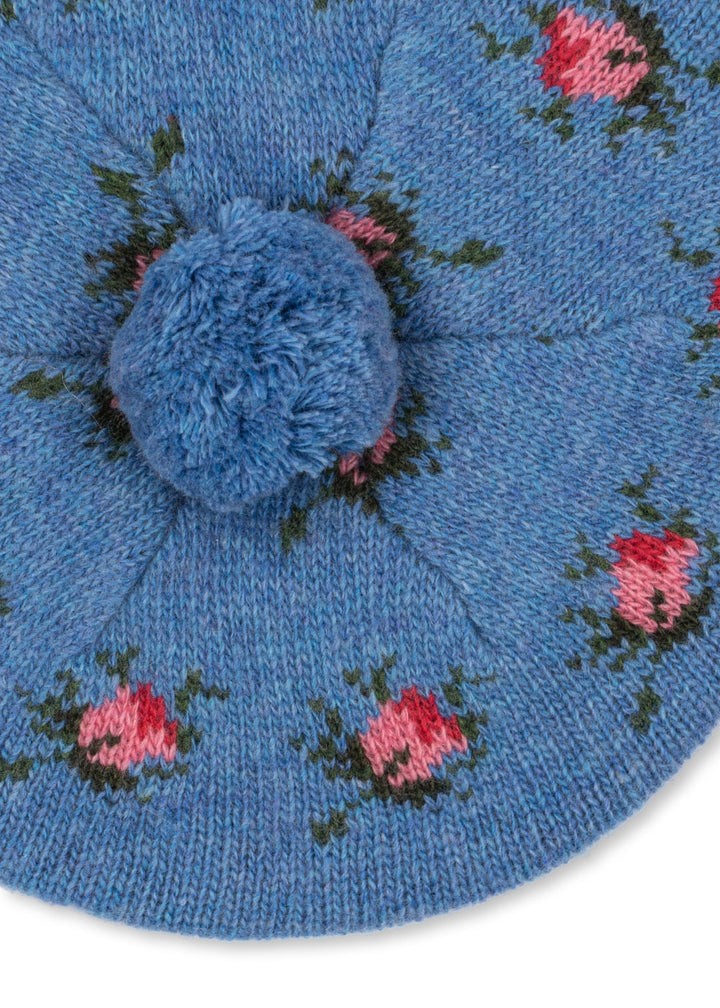[Konges slojd] Belou Knit Beret - Rosie Shades