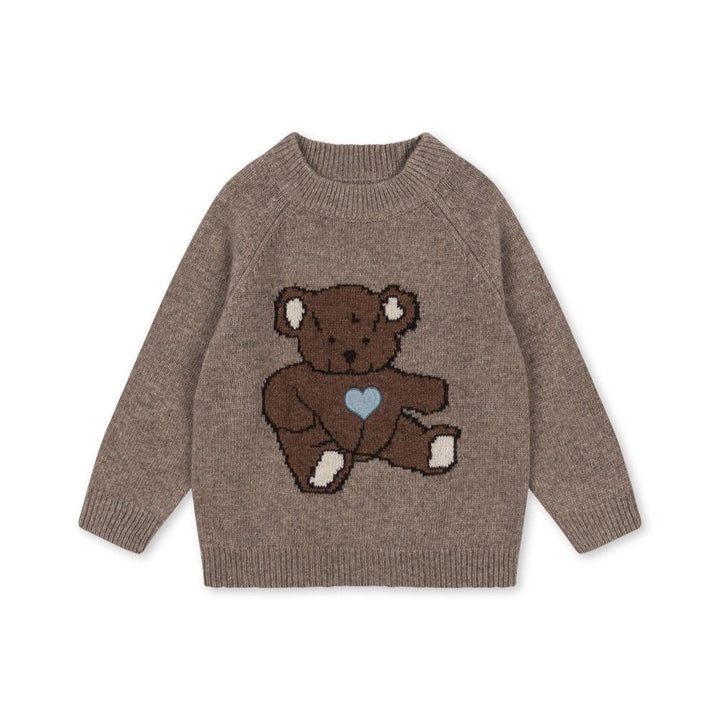 [Konges slojd] Billi knit Blouse - Teddy Bear