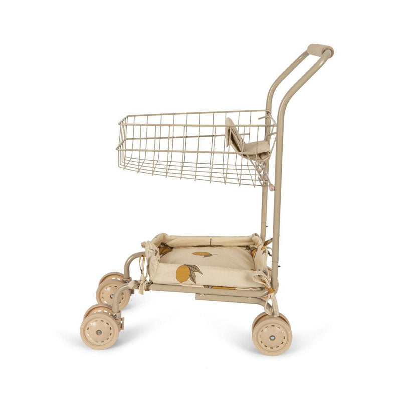 [Konges slojd] Kids Shopping Cart - Grand Citron