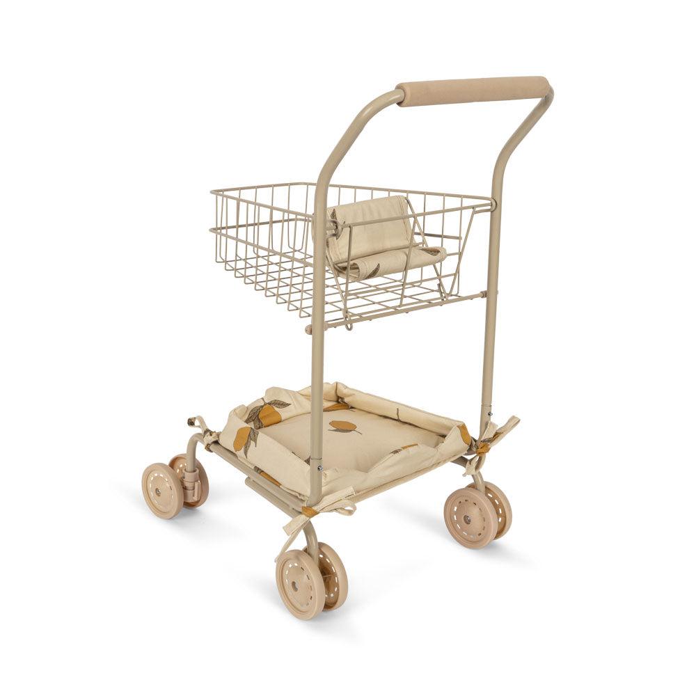 [Konges slojd] Kids Shopping Cart - Grand Citron