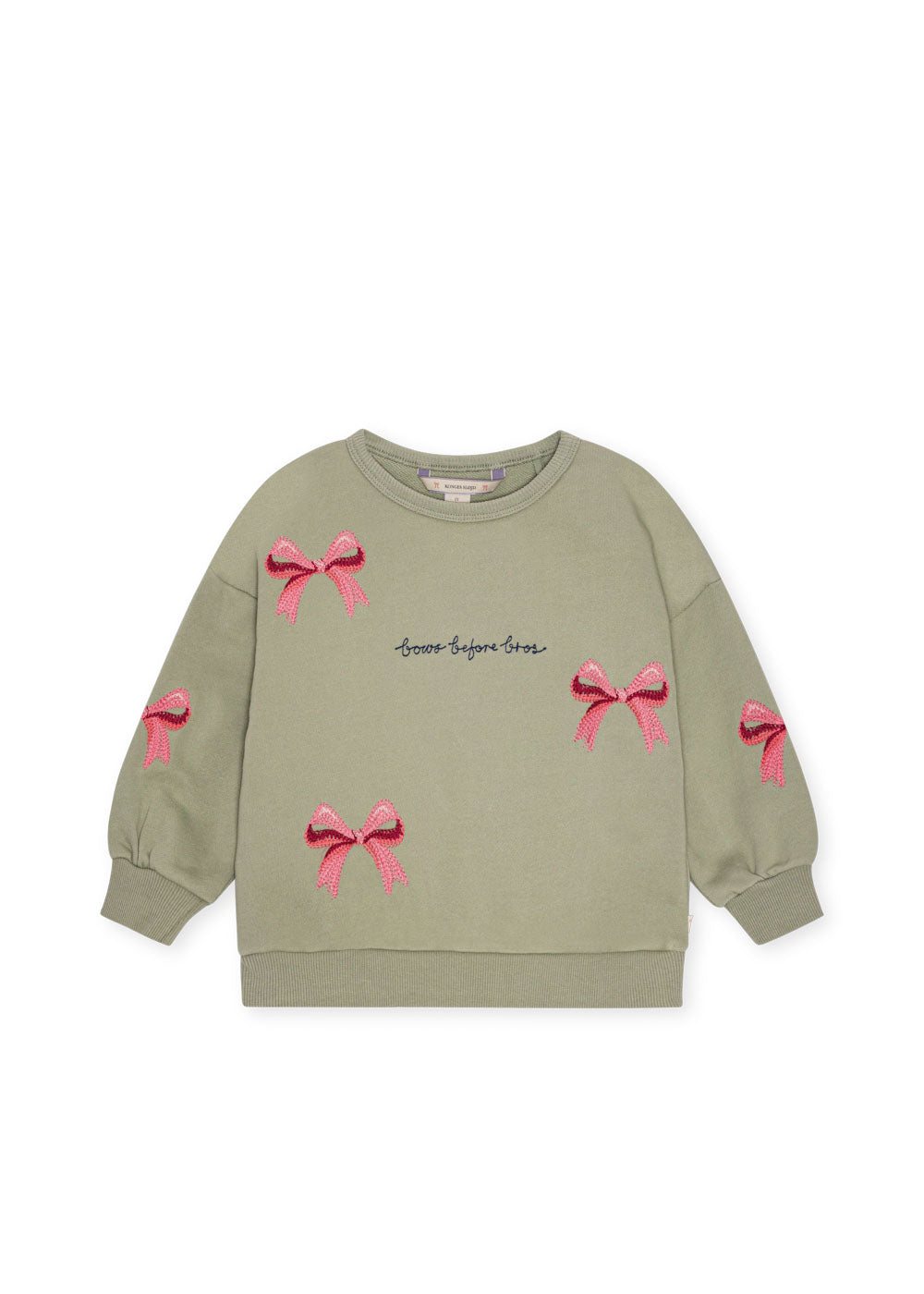 [Konges slojd] Lou Bow Sweatshirt - Tea