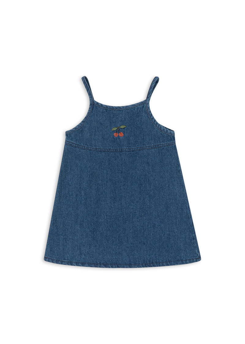 [Konges slojd] Magot Strap Dress GOTS - Denim Blue