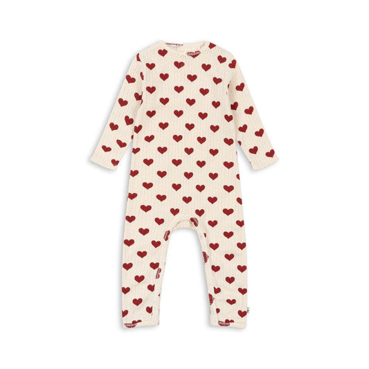 [Konges slojd] Minnie Onesie GOTS - Amour Rouge