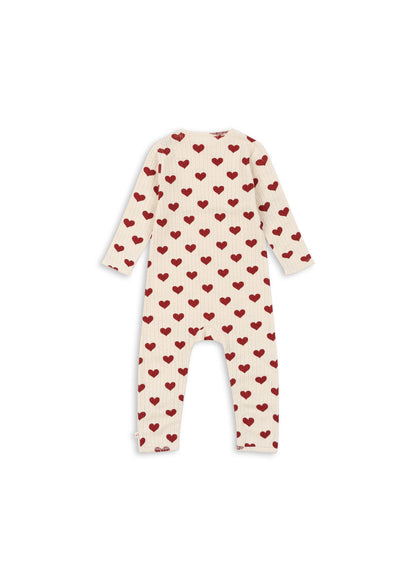 [Konges slojd] Minnie Onesie GOTS - Amour Rouge