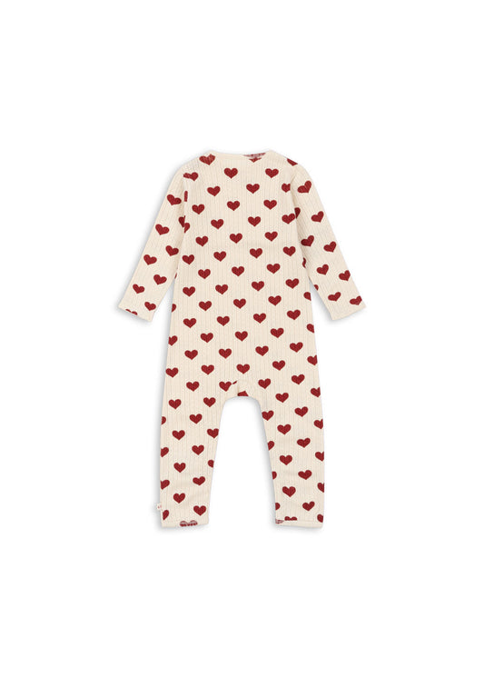 [Konges slojd] Minnie Onesie GOTS - Amour Rouge