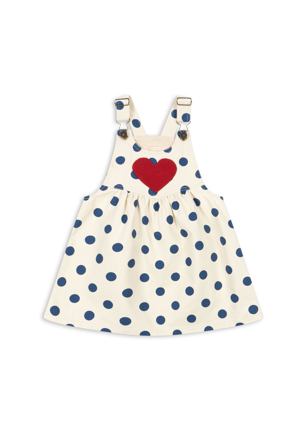 [Konges slojd] Nola Spencer Dress GOTS - Blue Dot