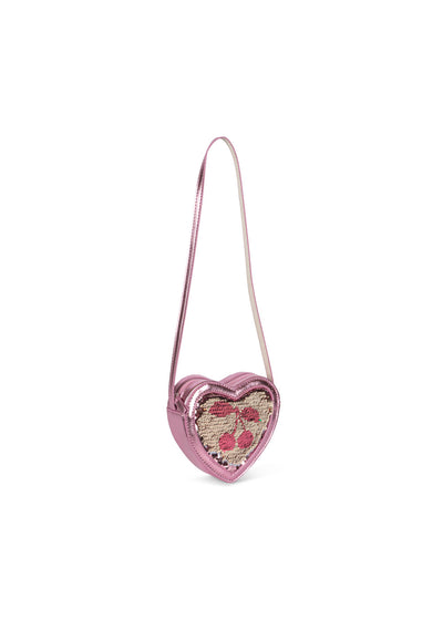 [Konges slojd] Tut Heart Sequin Bag - Rose